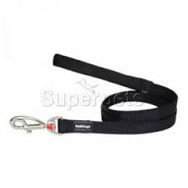 Red Dingo Classic Black Fixed Length Leash